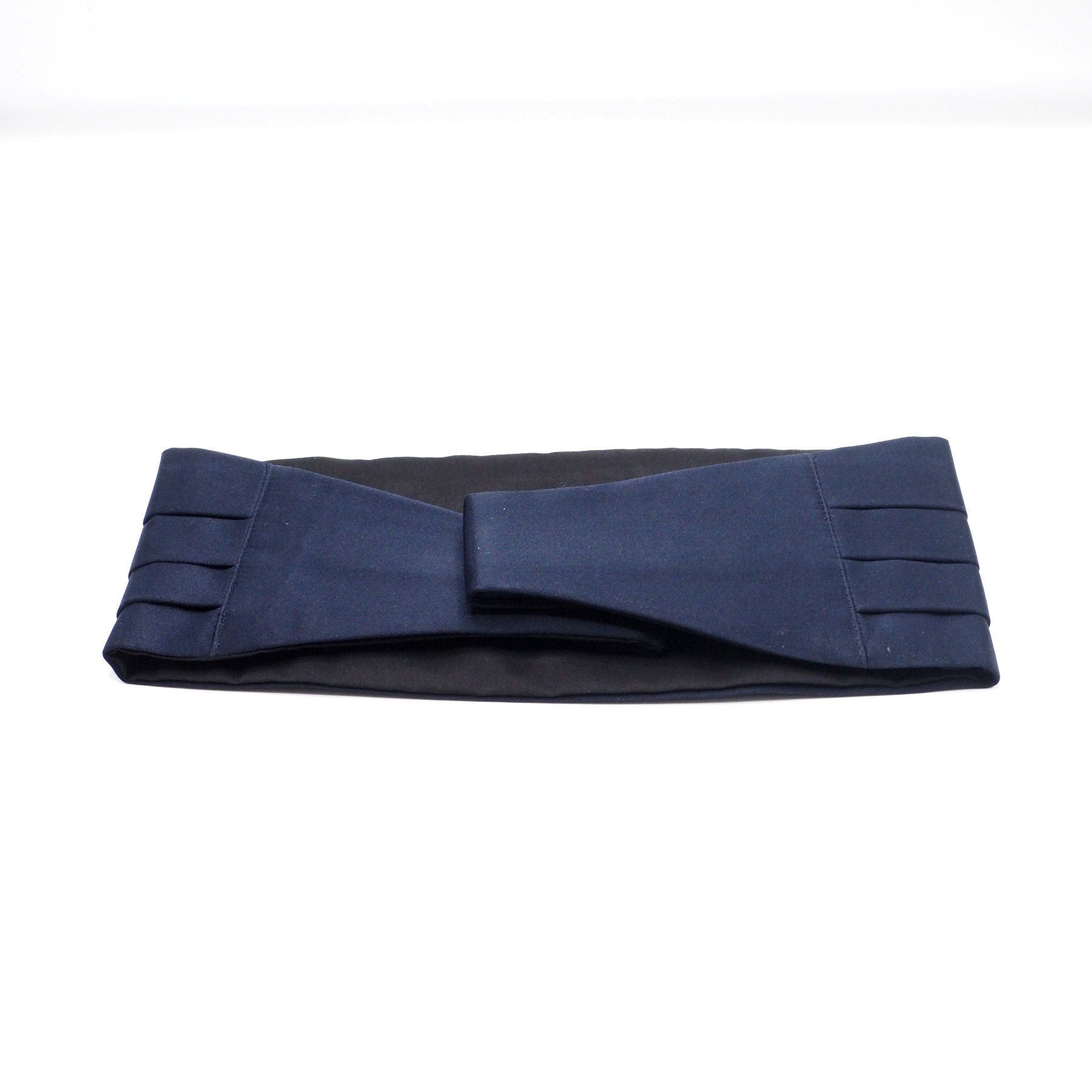 Blue cummerbund