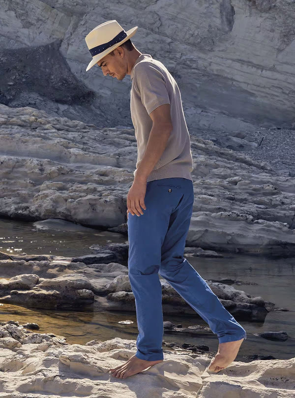 GABARDINE TROUSERS