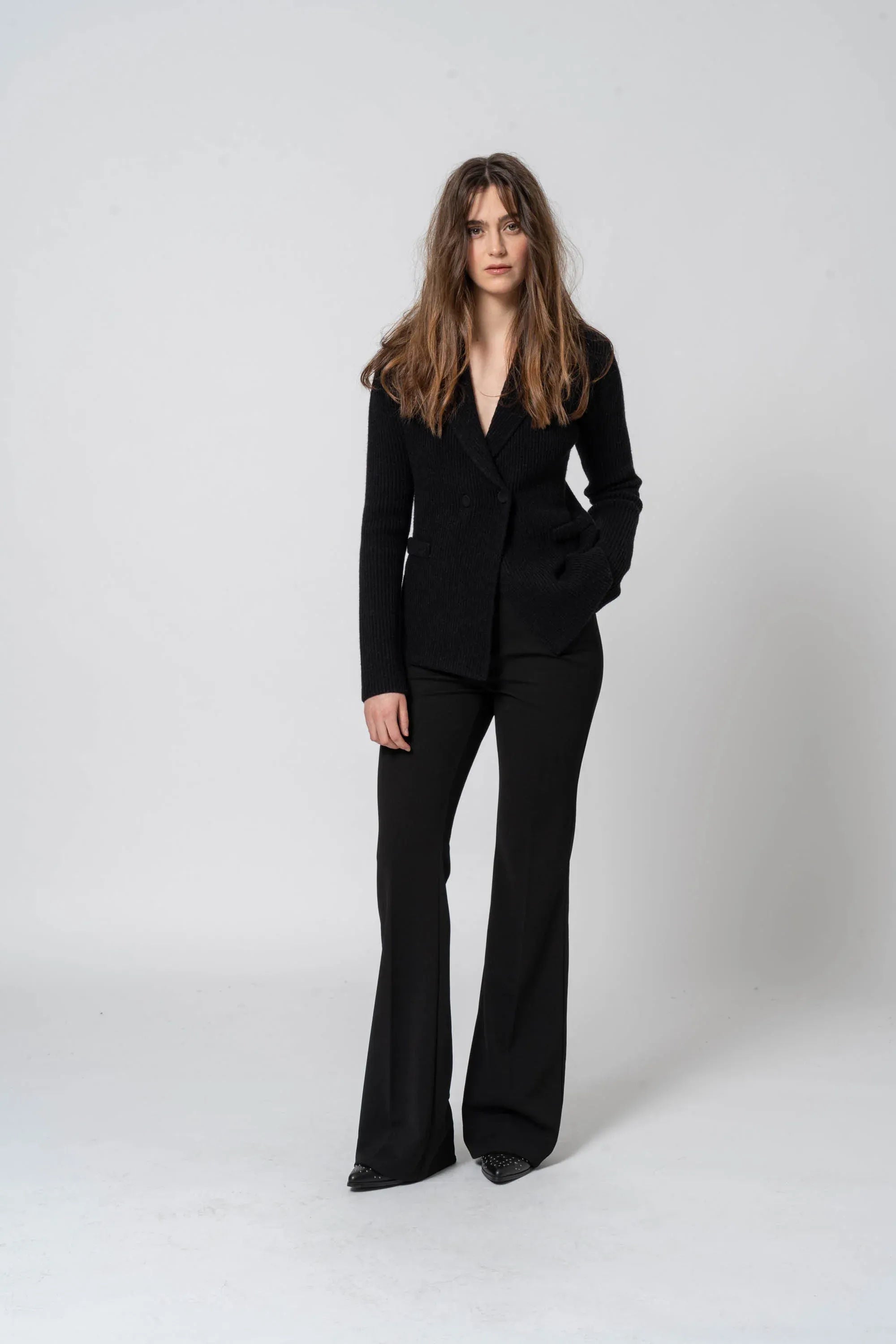 Blazer in maglia