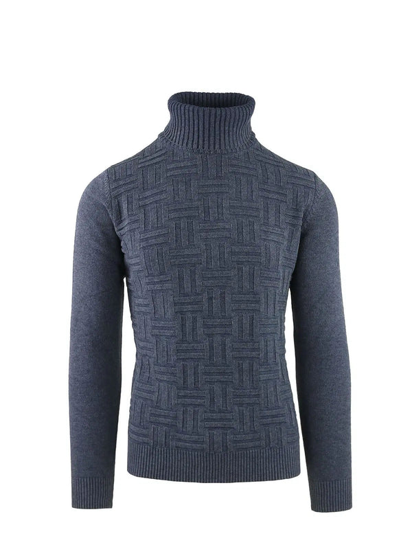 RIBBED TURTLENECK