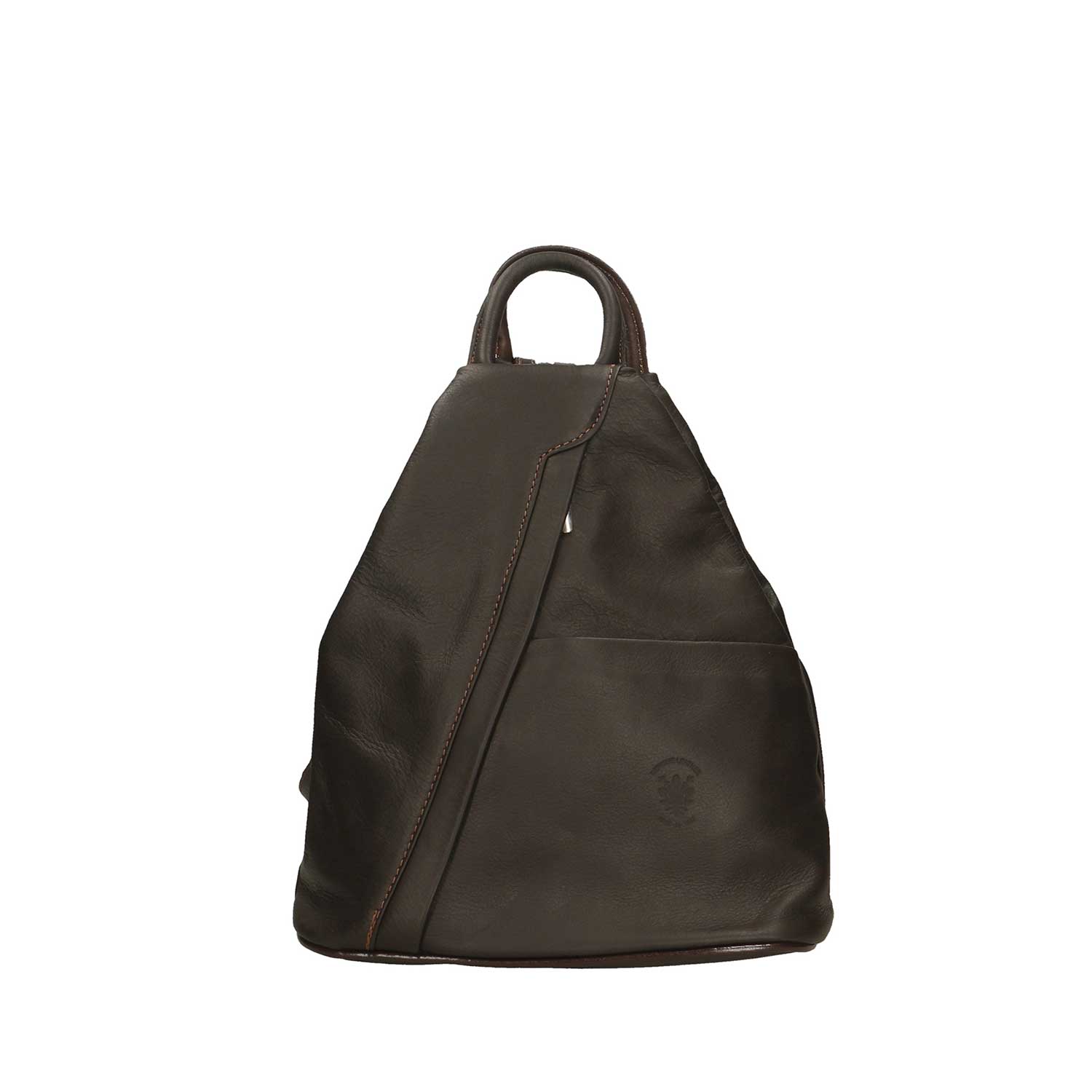 Women's Backpack Bag in Genuine Leather Made in Italy - 25x30x13 Cm. Backpack. 80072 