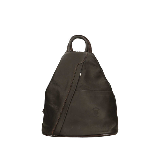 Women's Backpack Bag in Genuine Leather Made in Italy - 25x30x13 Cm. Backpack. 80072 