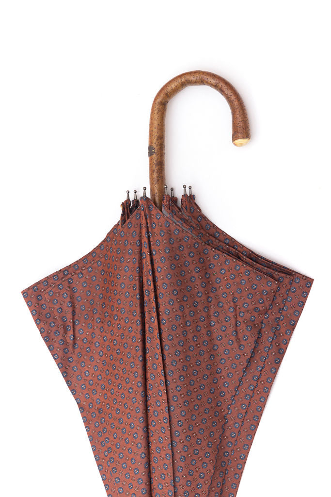 Mario Talarico umbrella red fantasy in olive wood