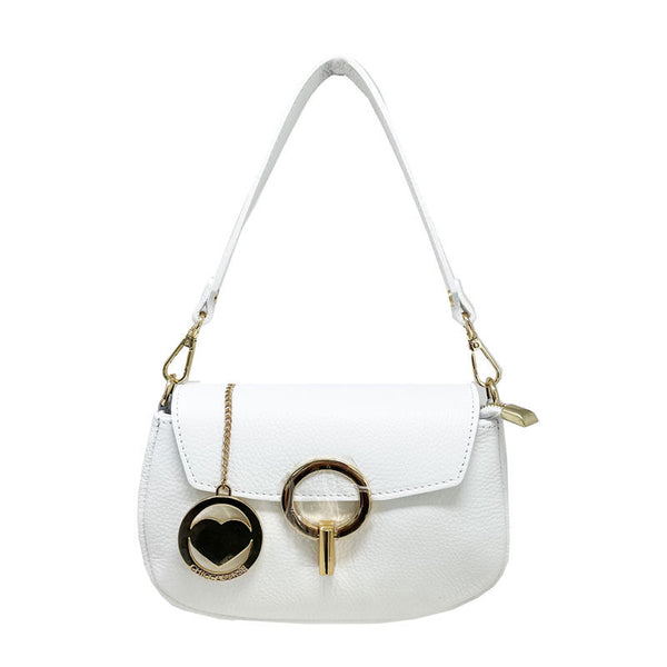 Borsa Clutch piccola da donna con anello - Bolgheri k063