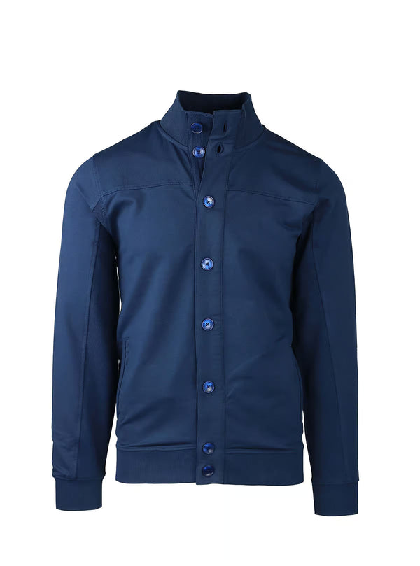 SWEATSHIRT JACKET WITH BUTTONS