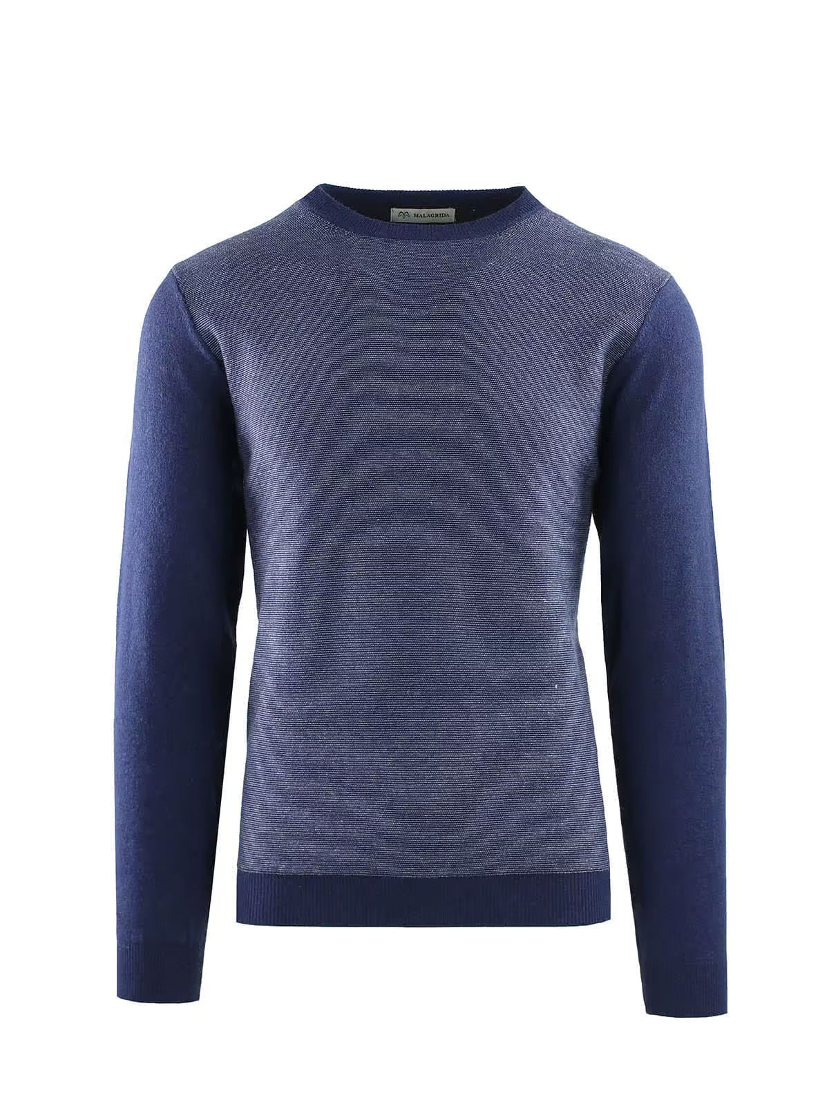 CREW NECK WITH THIN STRIPES