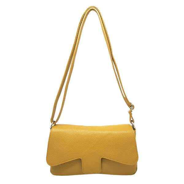Chicca Borse Bag Shoulder Bag Leather Handbag Made in Italy 26x14x6 cm - Clutch - Como K001. 