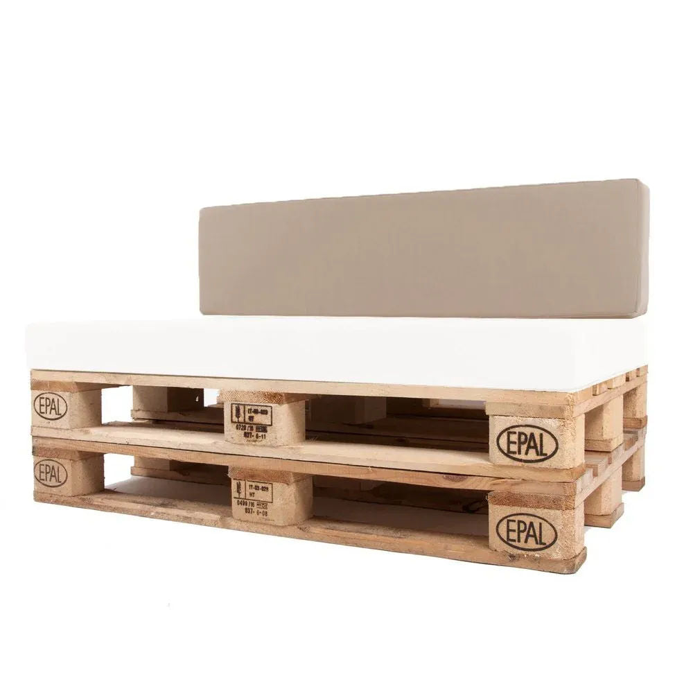 IDRO SEAT, Rigid Outdoor Water-Repellent Pallet Seat 120x80 H10