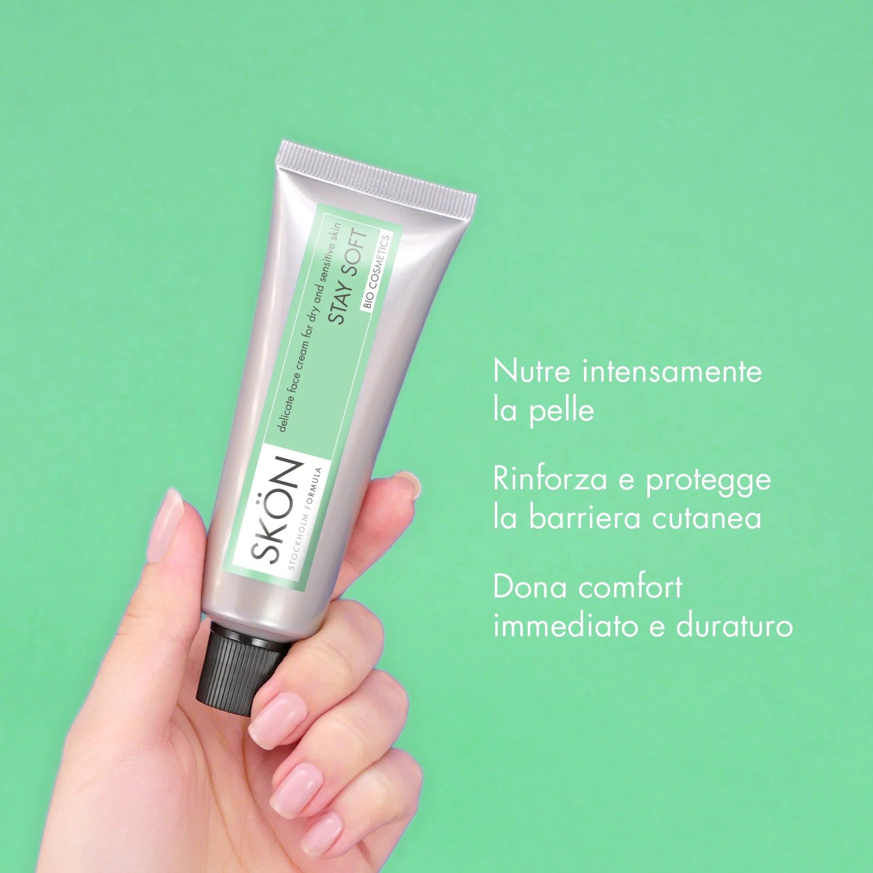Moisturizing cream for dry skin