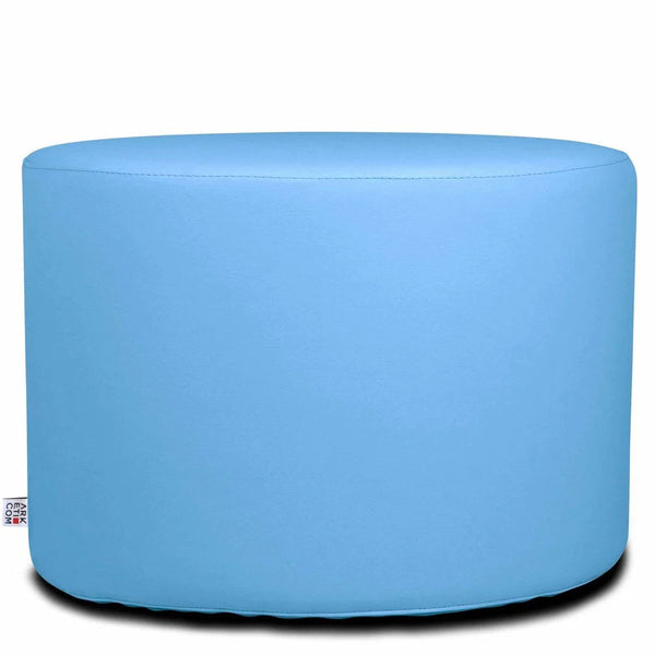 CHILL ECO 55, Round Footrest Pouf in Eco-Leather 55 x h42