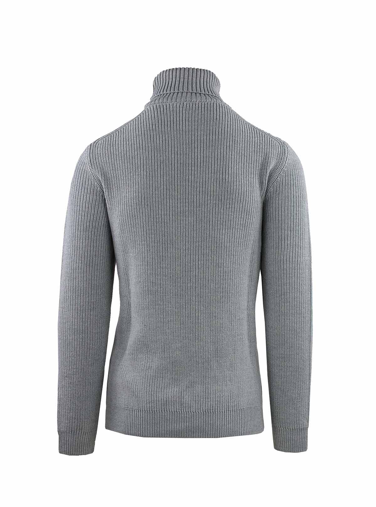 TURTLENECK WITH BRAID AND COB WORKMANSHIP