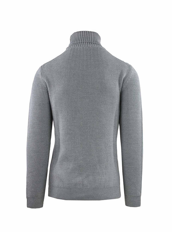 TURTLENECK WITH BRAID AND COB WORKMANSHIP