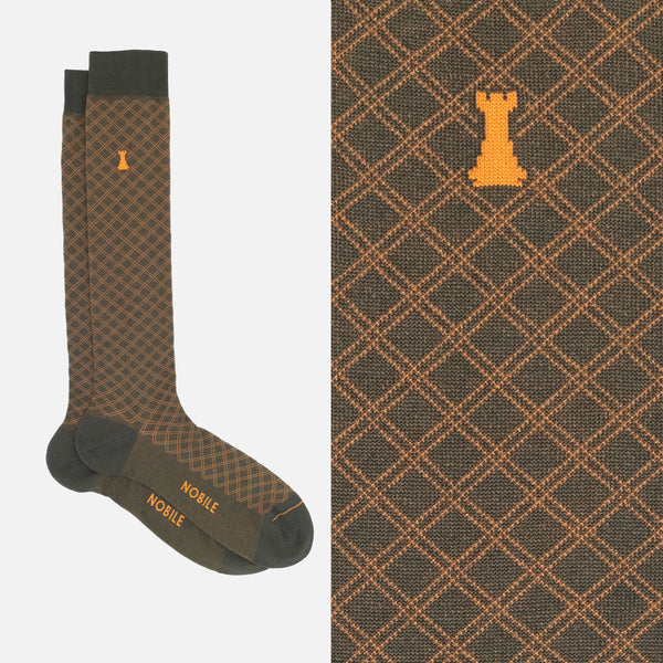 Robert the Bruce - Long tartan stocking