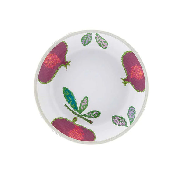 Pomegranate Deep Plate - pack of 2