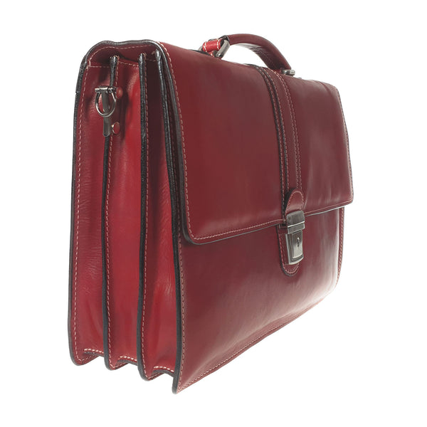 Borsa da lavoro 24Ore Portadocumenti da Uomo Cartella in pelle - 40x29x13 Cm - G906