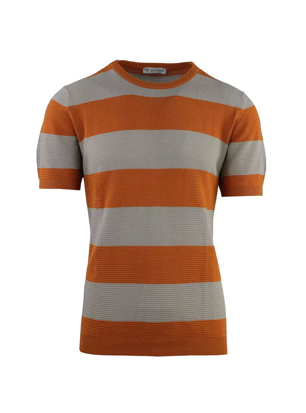 CREW NECK SHORT SLEEVE STRIPED
