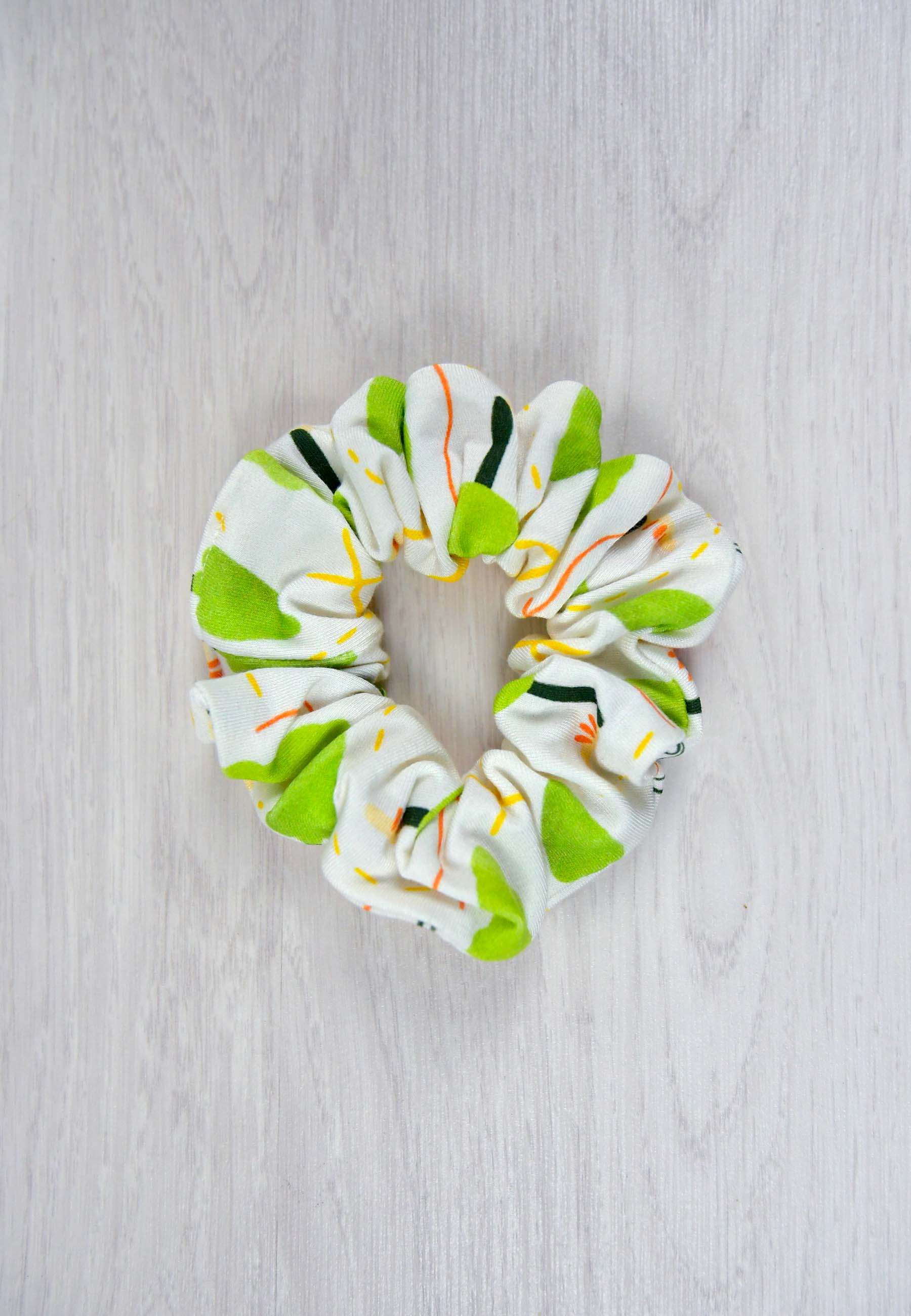 Chouchou (scrunchie) in bamboo - Parchetto - Blue balloon