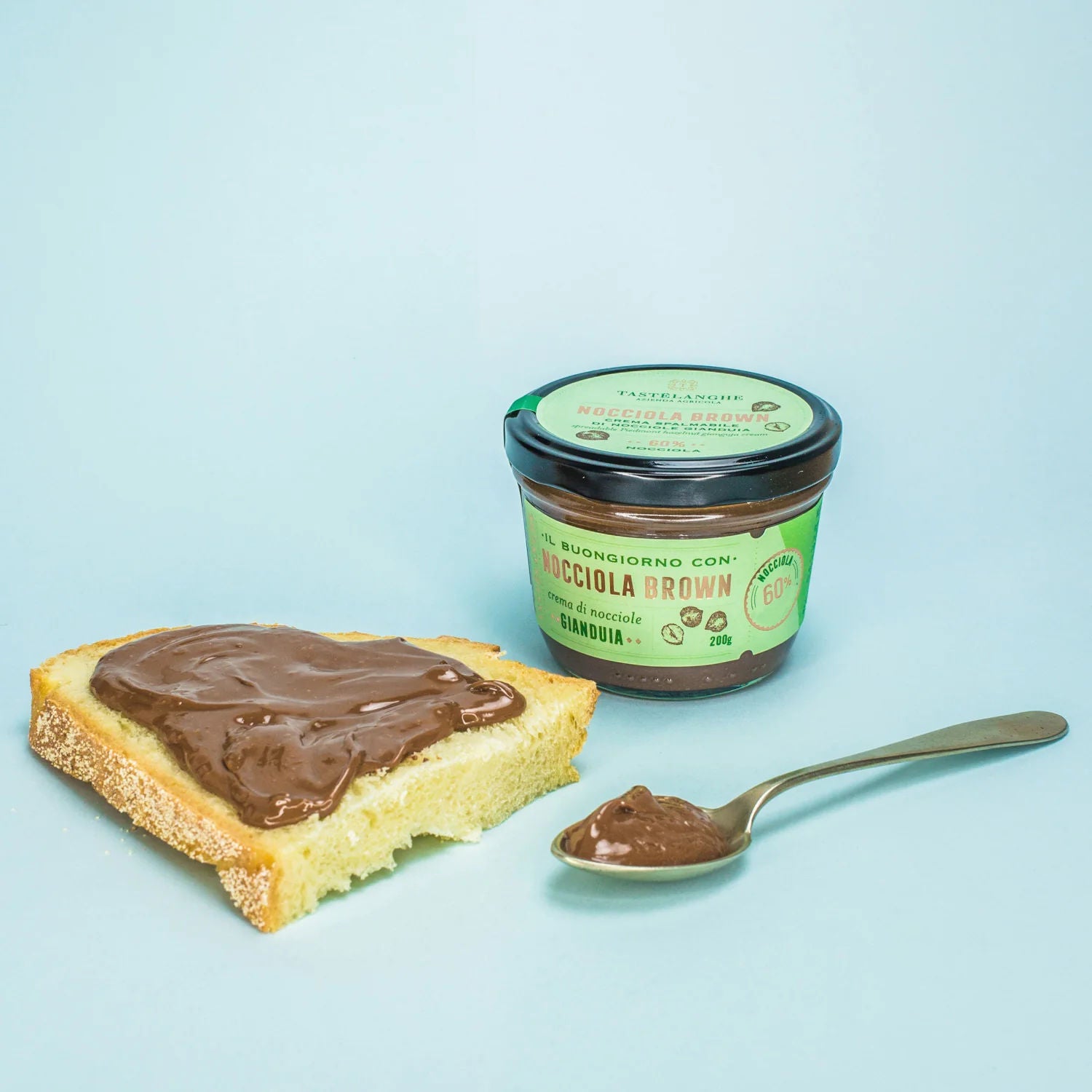 1 jar of Piedmont IGP Hazelnut Cream from the Langhe (200g)