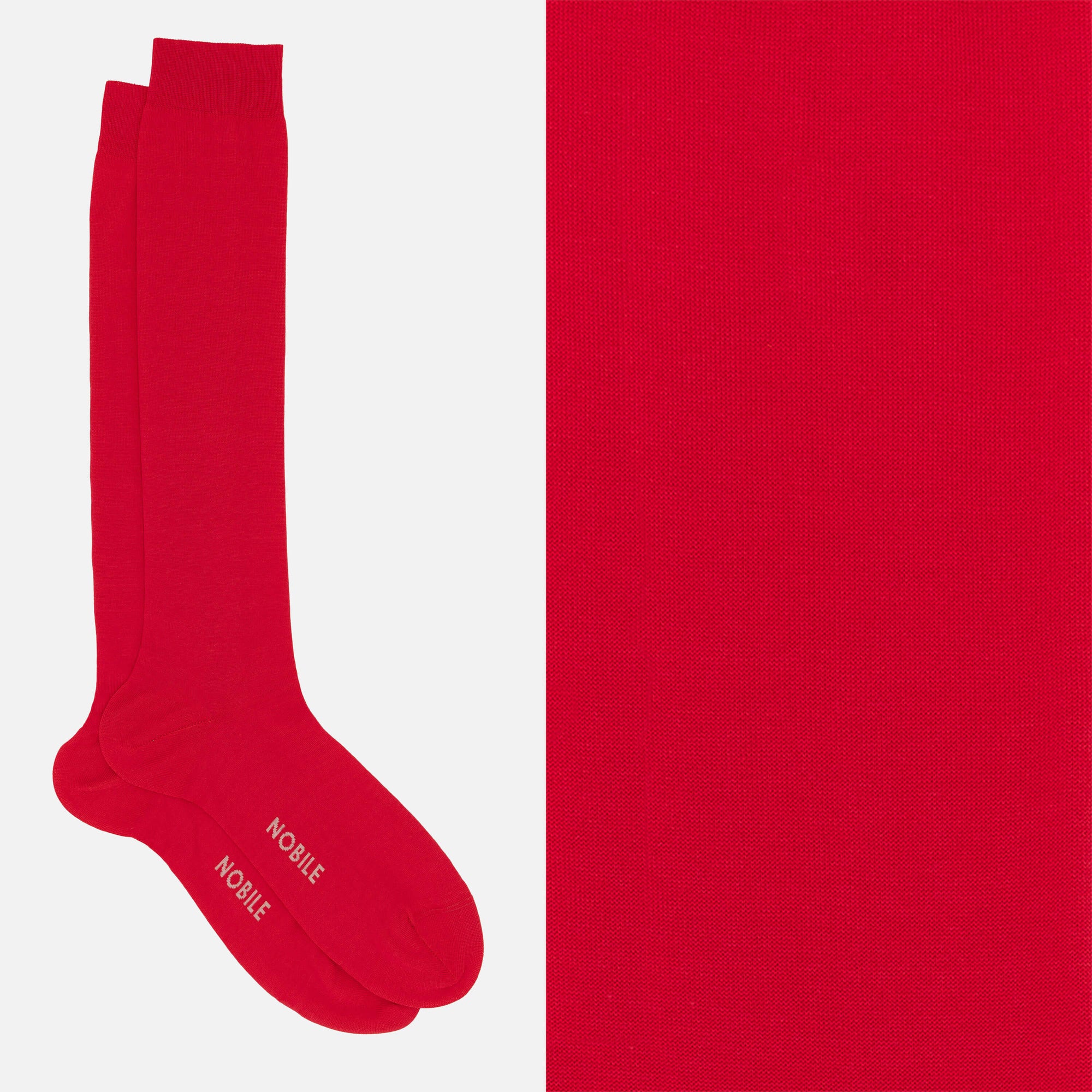Nobile Essential - Calza lunga a tinta unita