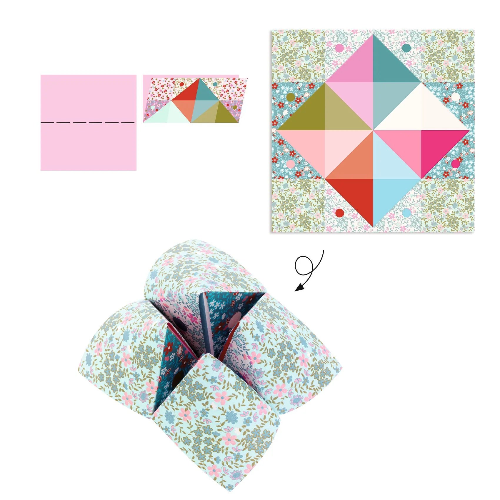 ORIGAMI GIOCO INDOVINELLO