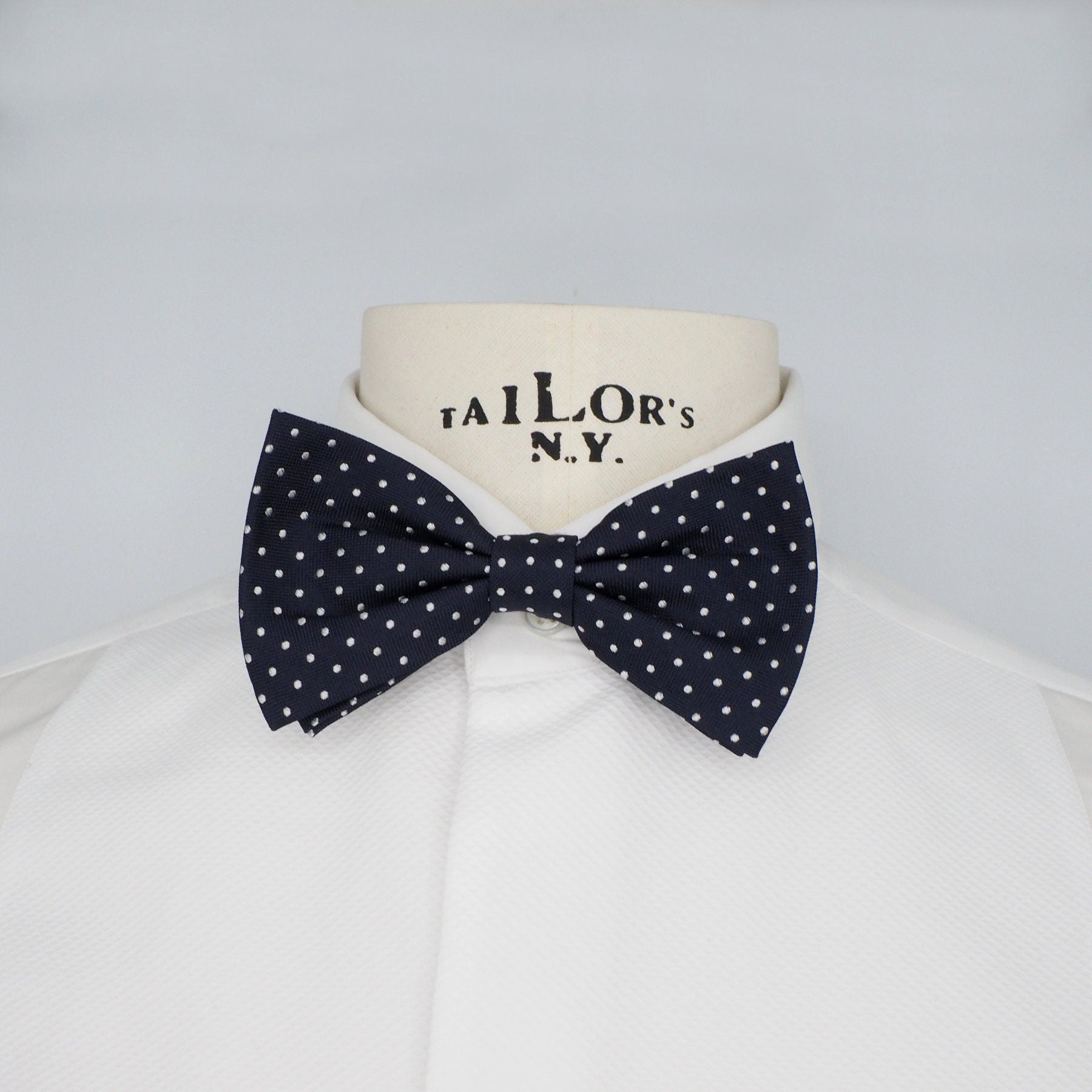 Pure silk bow tie
