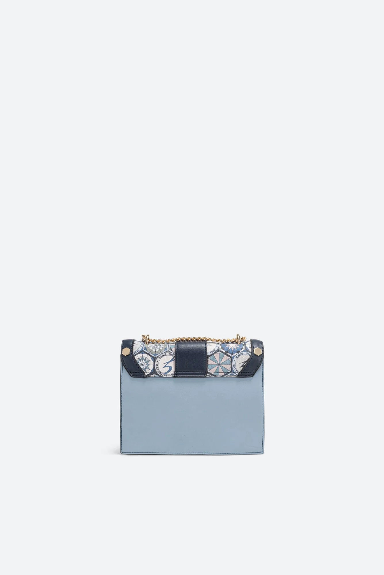 Geometric Print Shoulder Bag