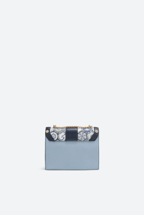 Geometric Print Shoulder Bag