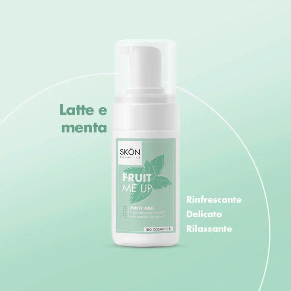 Cleansing mousse with natural extracts