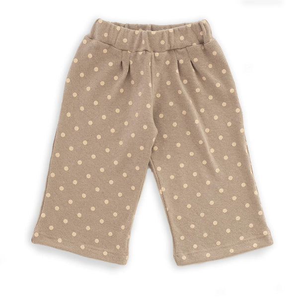 WARM COTTON PATTERNED TROUSERS