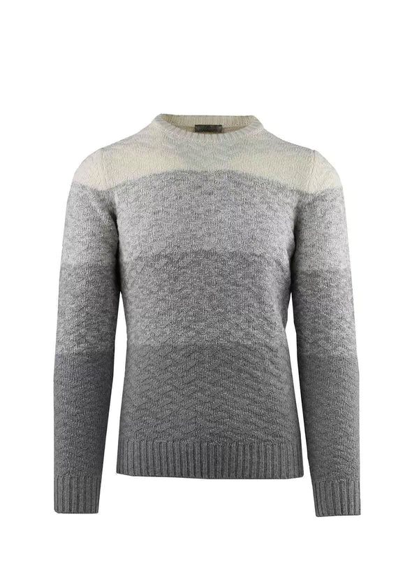 RECTANGLE TEXTURE CREW NECK