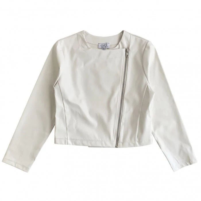 ECO-LEATHER NAIL JACKET