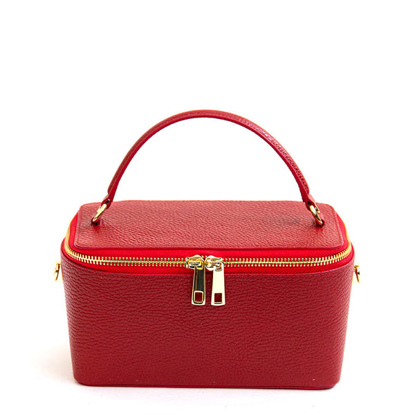 MINI - Red Dollar Leather Top Case