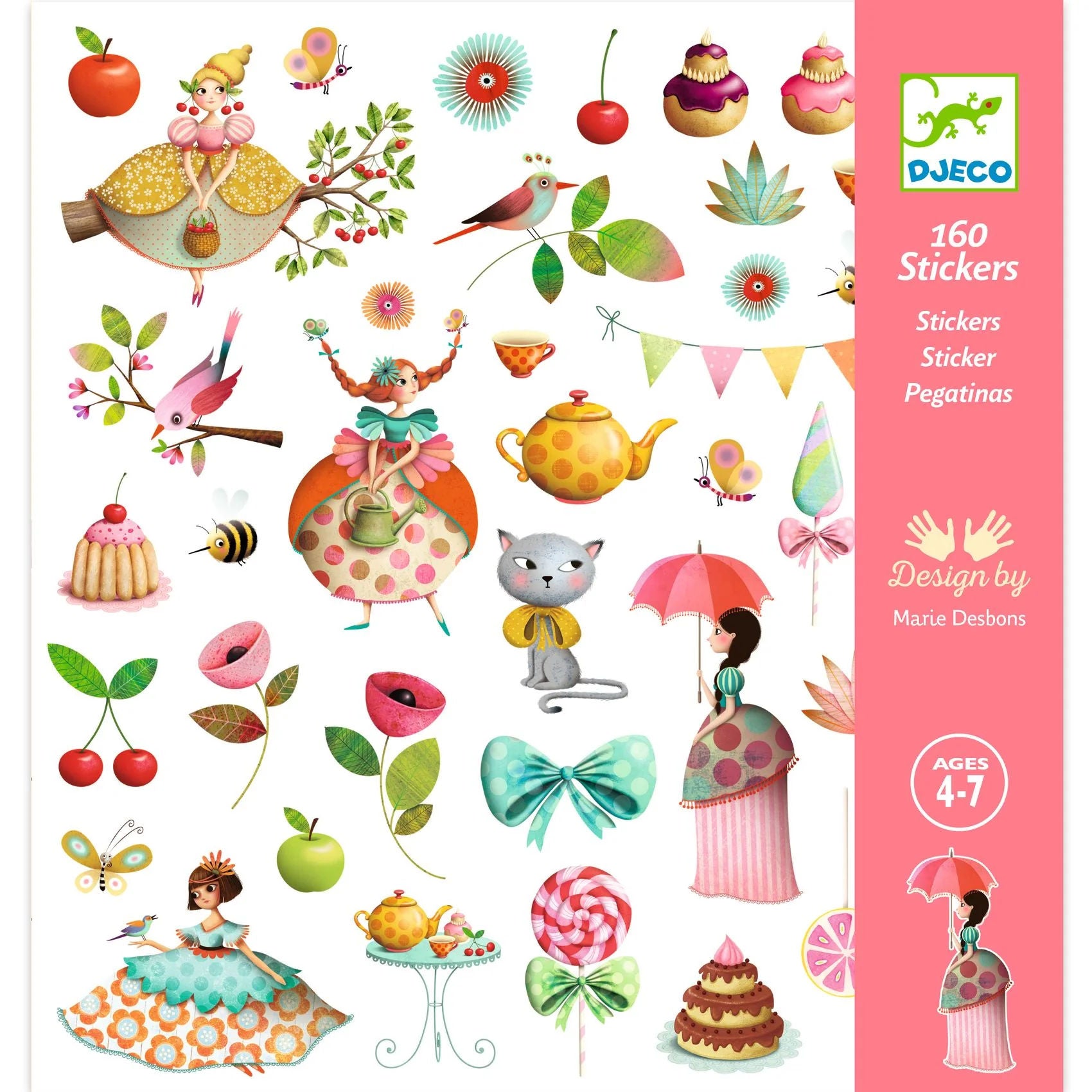 STICKERS - PRINCESS TEA PARTY