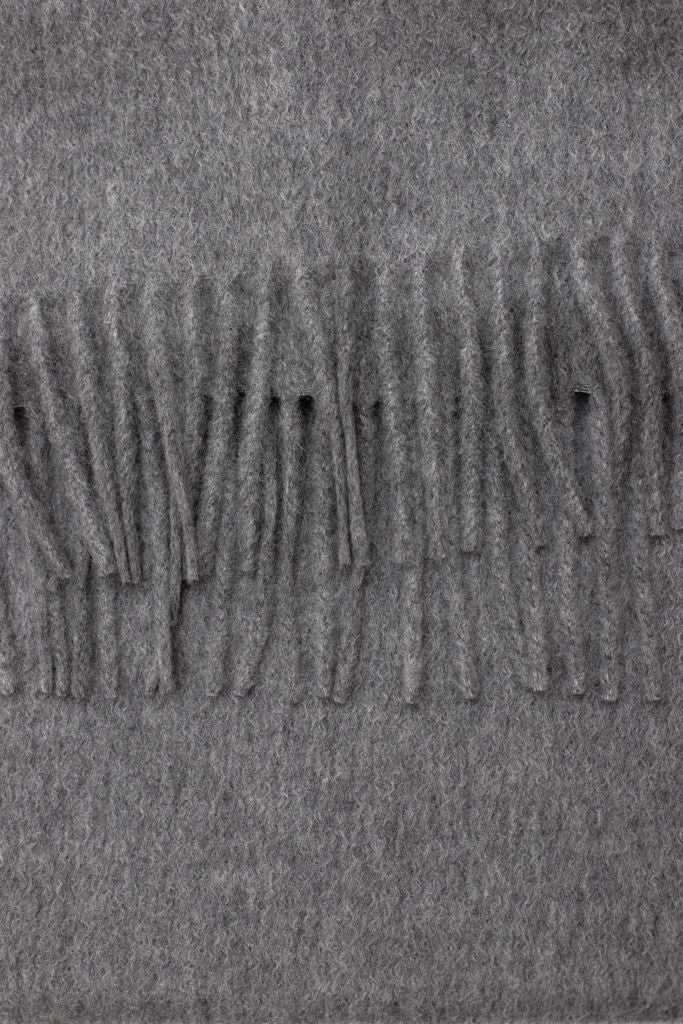 Sciarpa grigia in cashmere