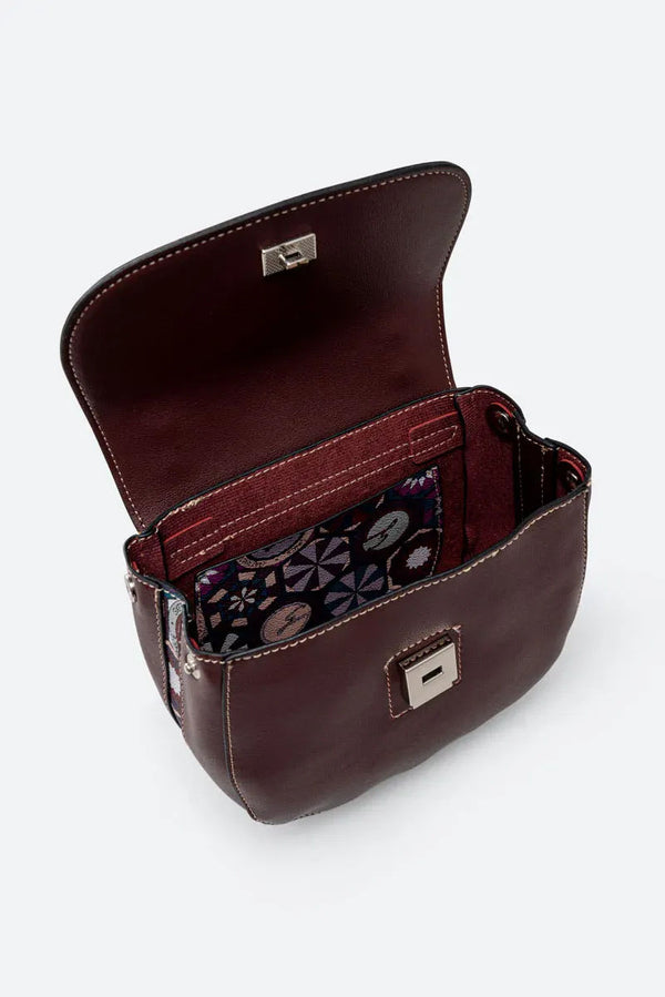 Borsa a Tracolla Denise Plus Bordeaux