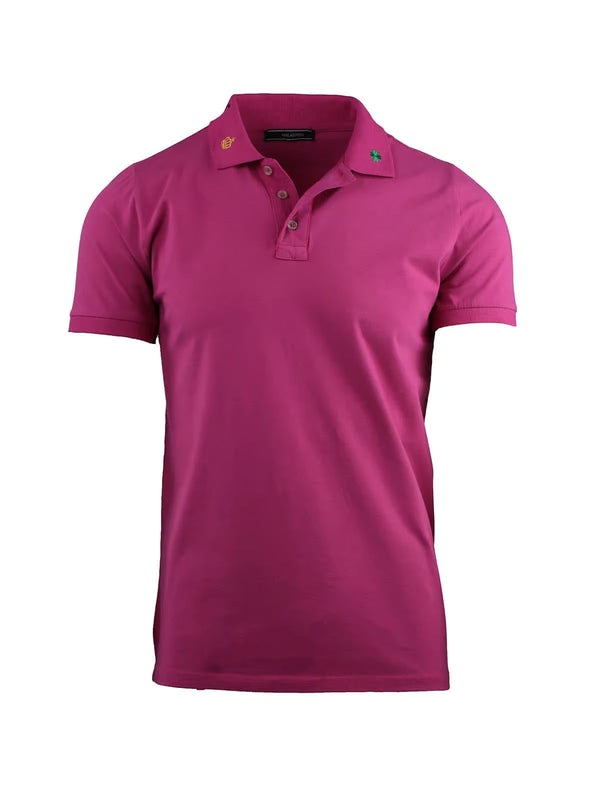 POLO NECK WITH EMBROIDERY