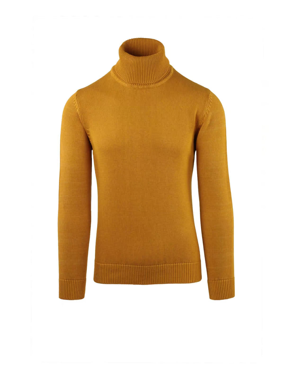 STONE WASHED SHAVED TURTLENECK