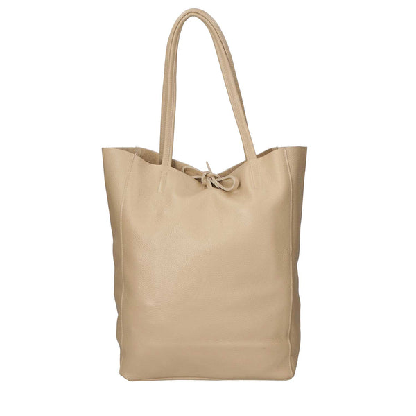 Soft Leather Satchel Bag Genuine Leather - Carrara 80031 