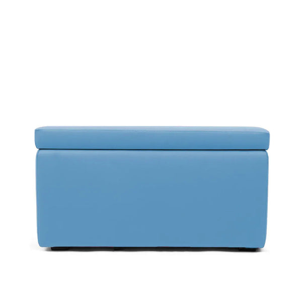 PANDORA 84 ECO SWING, Panca Pouf Contenitore Rettangolare in Ecopelle con Ruote 84x42 h42