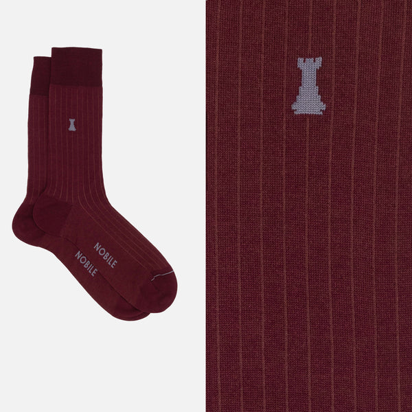 Daily Office Box of 6 Short Socks - 3x Solid Color &amp; 3x Ribbed