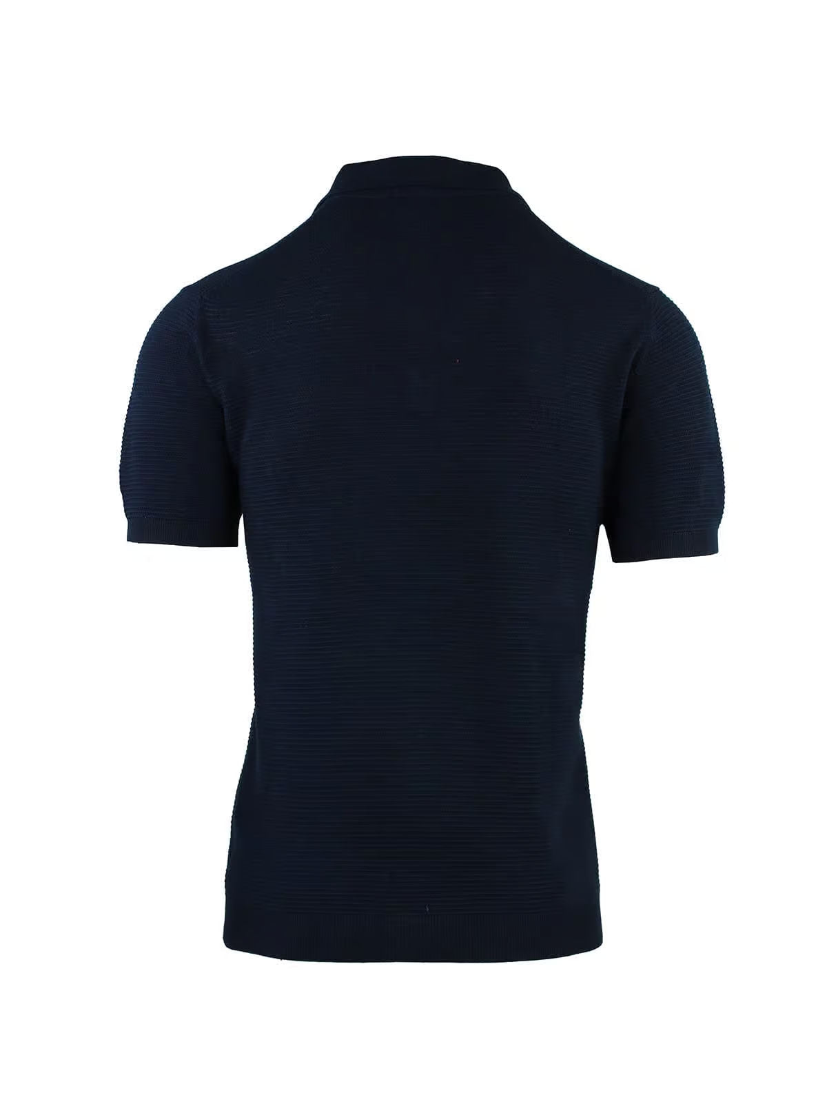 SHORT SLEEVE POLO SHIRT WITH MICRO-WAFER WORKMANSHIP