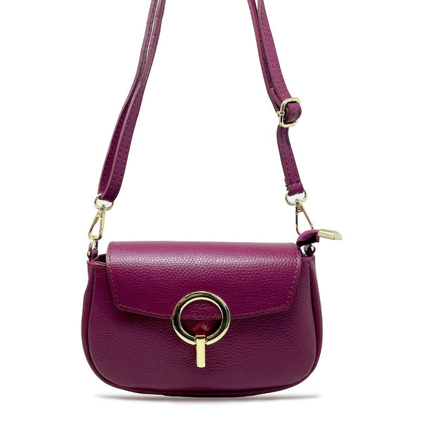 Borsa Clutch piccola da donna con anello - Bolgheri k063