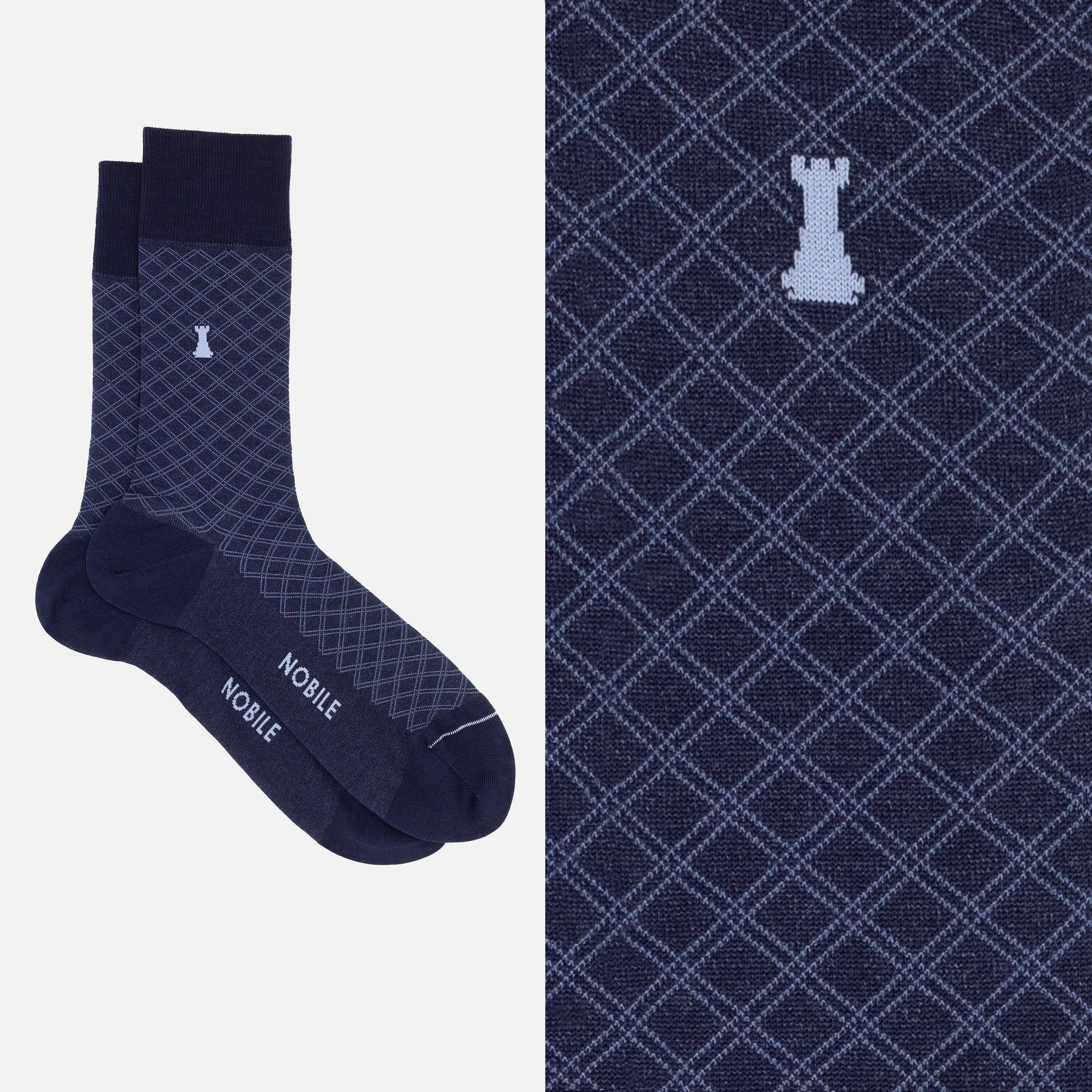 The Great Gatsby Box of 6 Short Socks - Mixed Pattern