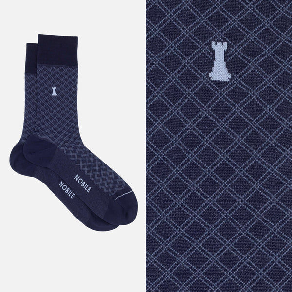 The Great Gatsby Box of 6 Short Socks - Mixed Pattern