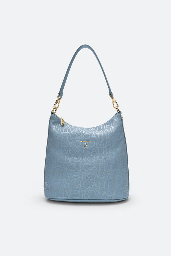 Hobo Bag Charlie Azzurra