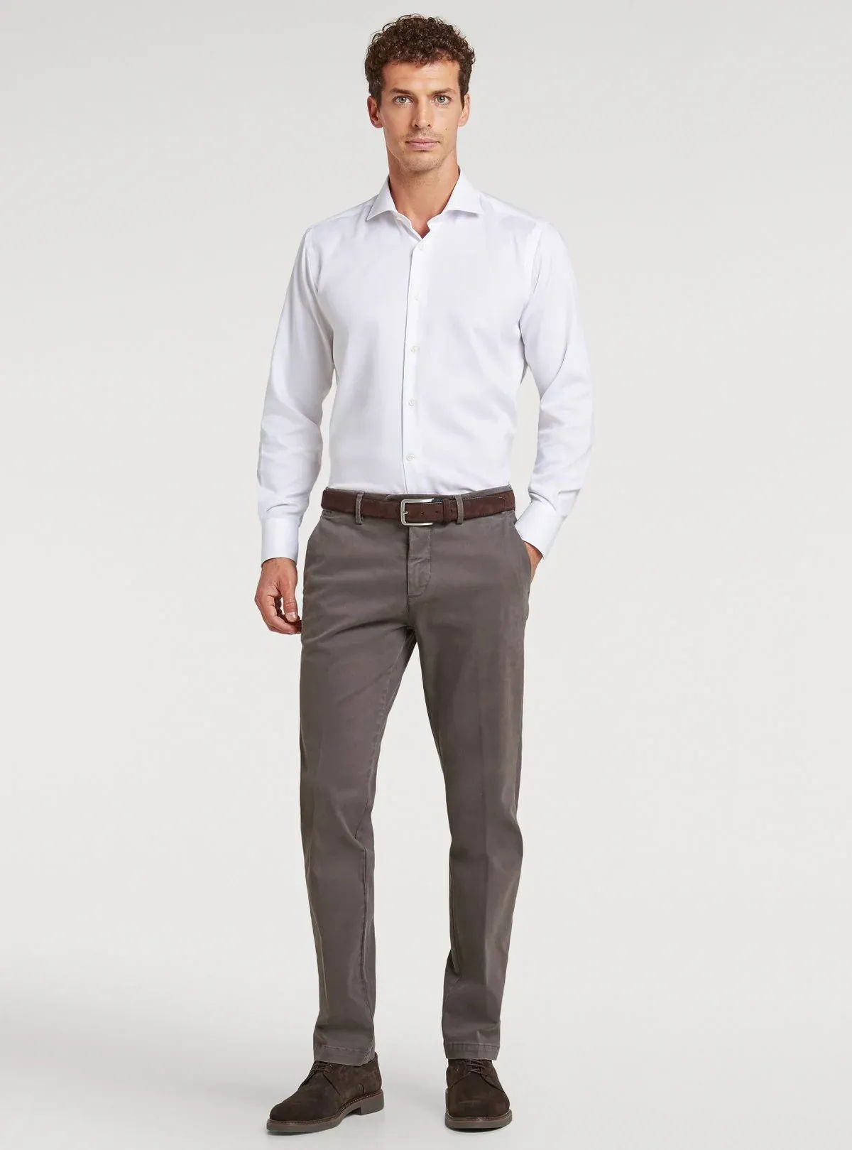 Pantalone chinos tasca America in cotone