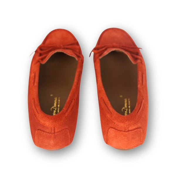 MastroDomenico Women's Handmade Moccasins - Essonite