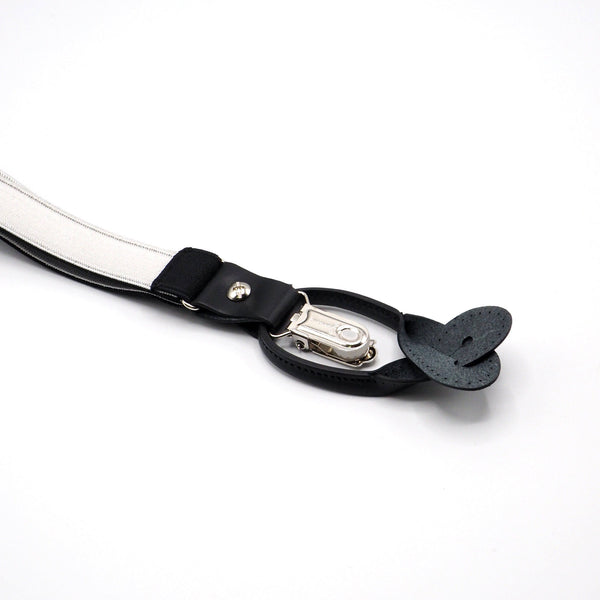 Elegant black suspenders