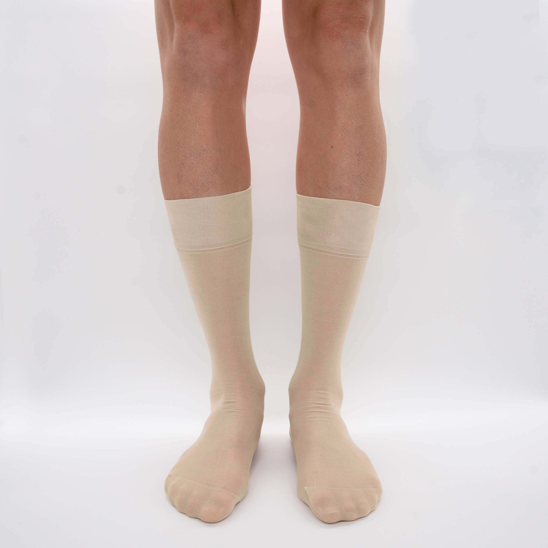 Mulberry Silk Chiffon - Fine Knit Short Sock