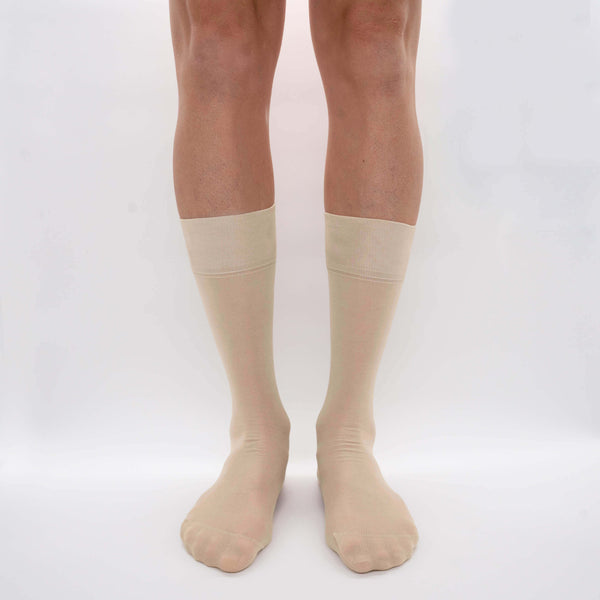 Mulberry Silk Chiffon - Fine Knit Short Sock